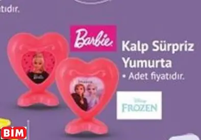 FROZEN - BARBİE KALP SÜRPRİZ YUMURTA FROZEN - BARBİE KALP SÜRPRİZ YUMURTA